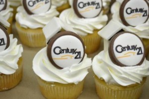 Branded Logo Cupcakes