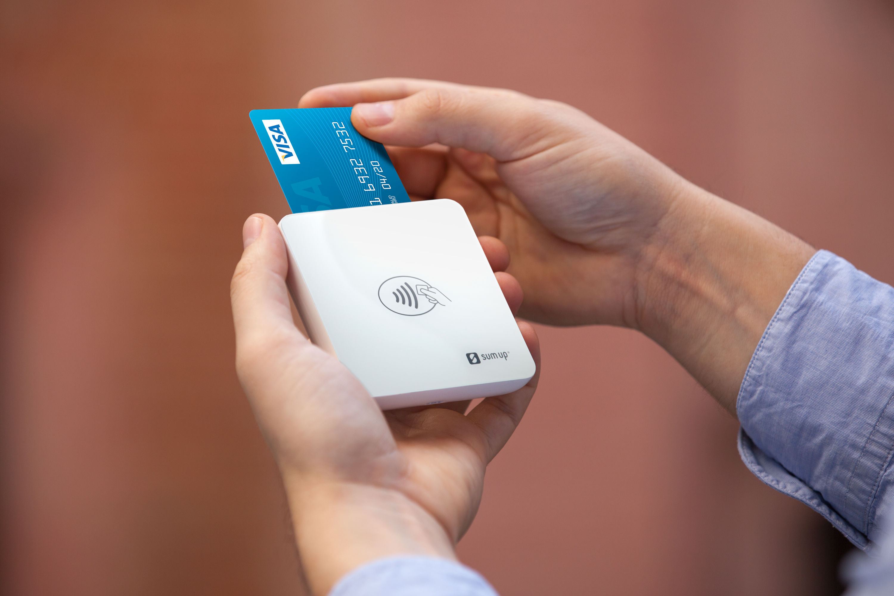 Business card reader