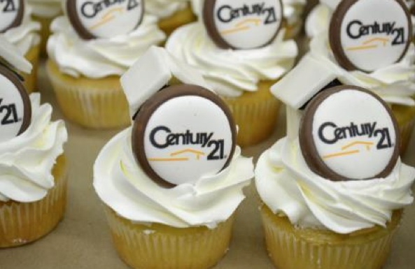 Branded Logo Cupcakes